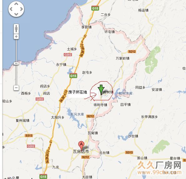 瓦房店松树镇低价出租房屋