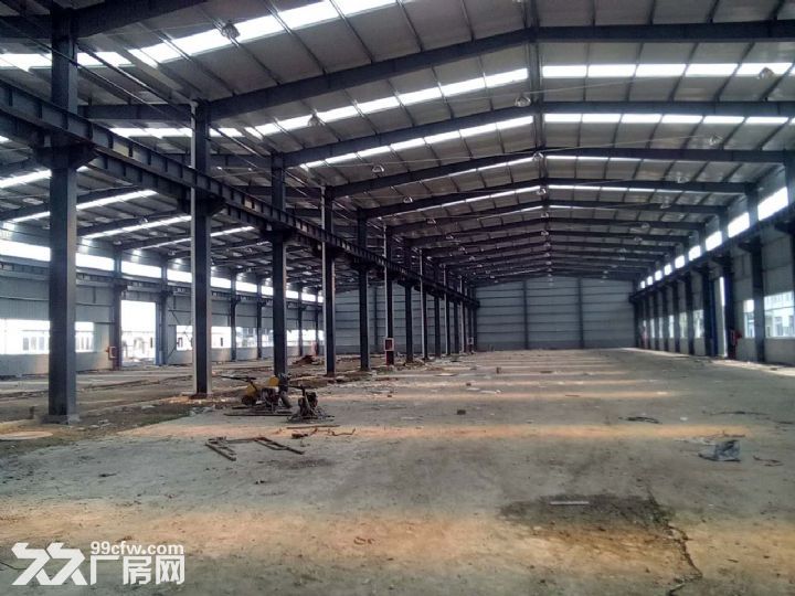 全新4000平米钢构厂房出租 分两跨组成 可以分租