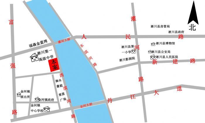 河南省淅川县淅川县一高旁14亩商住用地招商资料图片