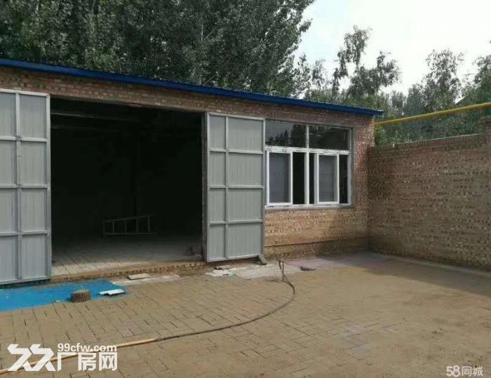 低價出租--獨院 廠房 庫房 霸州汽車站附近 400平 有三相電-圖(1)
