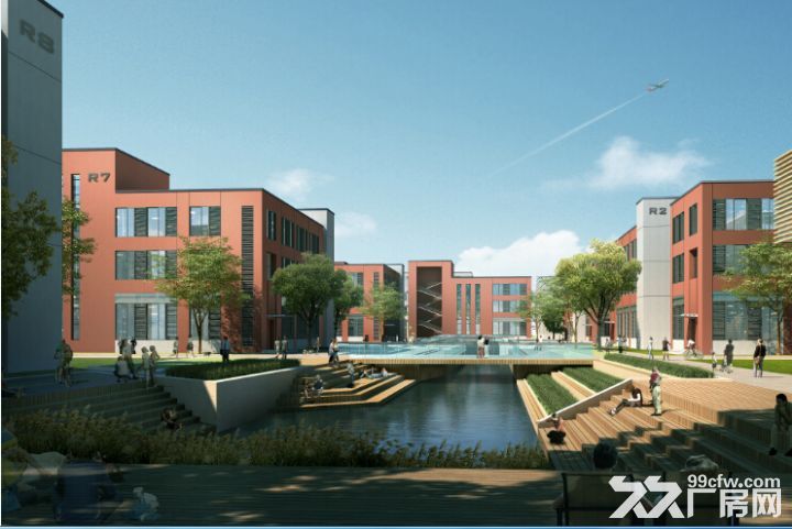 出租、出售500平至6000平獨棟框架廠房、研發辦公樓-圖(1)