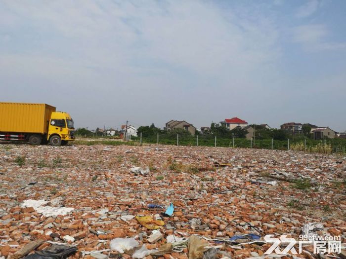 川沙26亩三合土硬化青砖加工场地出租