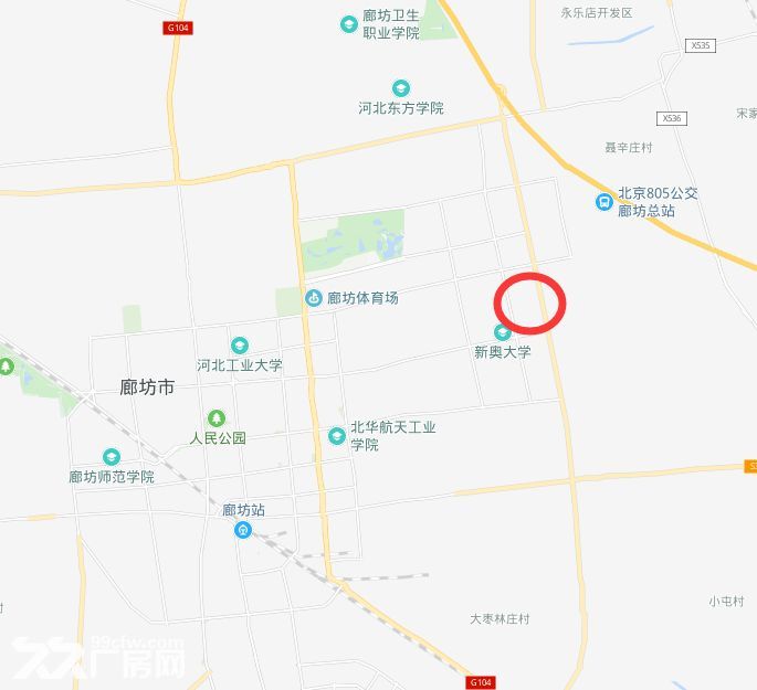 (萬象)廊坊開發區75畝工業用地凈地出售-圖(1)