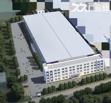 出租青山工业园全新钢结构厂房4层办公楼-图（4）