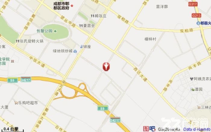 坐落于高新区(西区)西区大道599号,交通十分便利,南靠郫都区南北大道