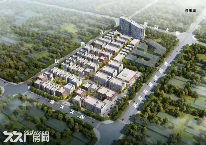 臨高速固安大清河開發區獨棟廠房和土地出售-圖（3）