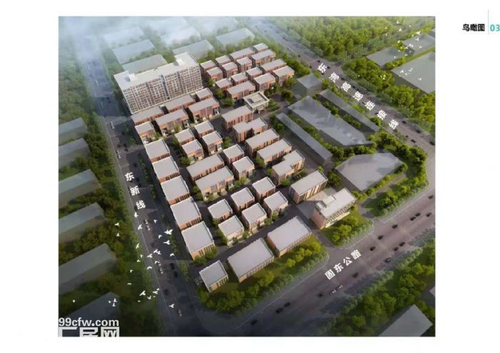 臨高速固安大清河開發區獨棟廠房和土地出售-圖（4）