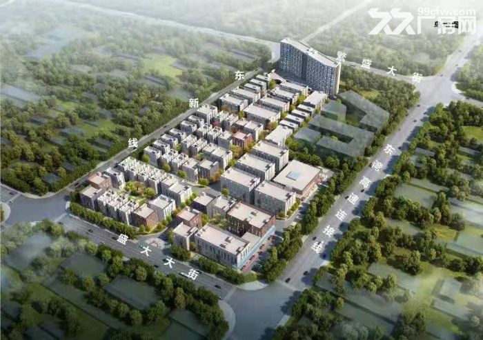 固安開發區獨棟廠房土地出售可環評生產-圖（1）