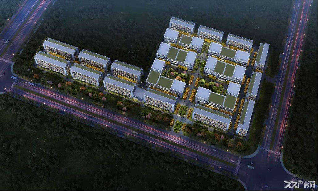 1300-2000平3-3.5層花園式獨(dú)棟廠房出售,品牌園區(qū),環(huán)境優(yōu)越-圖(3)