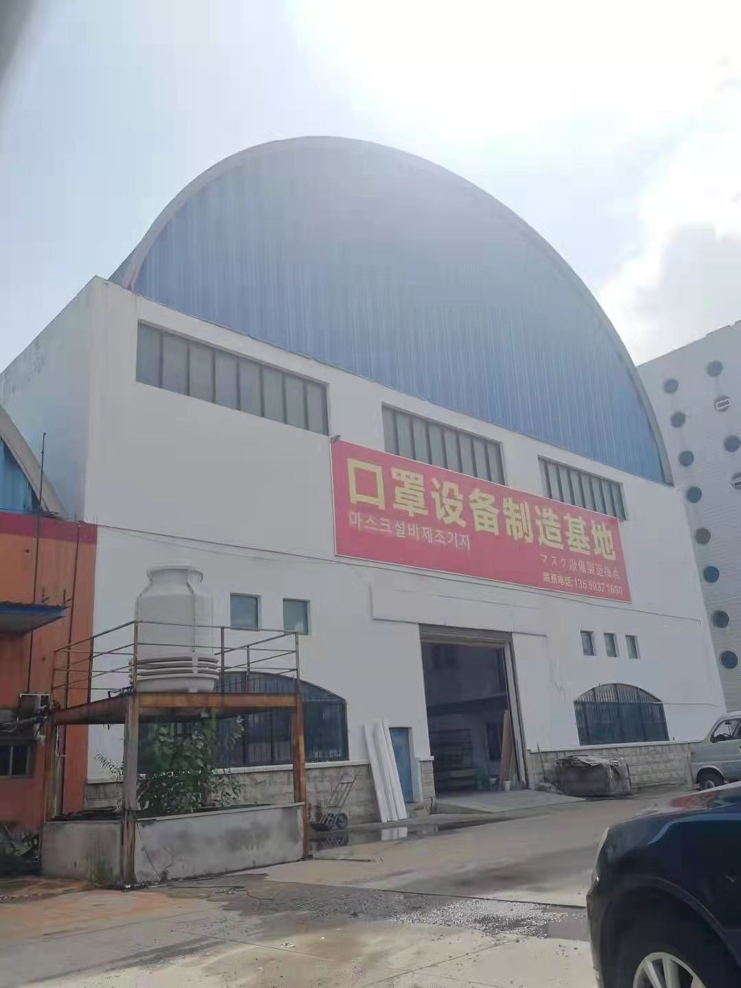 出租出售保稅區南門附近860.56平獨院廠房-圖(1)
