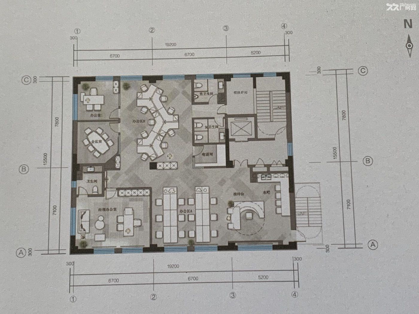 燕郊出售 300㎡企業(yè)獨(dú)棟平層 獨(dú)立產(chǎn)權(quán) 可環(huán)評-圖（6）