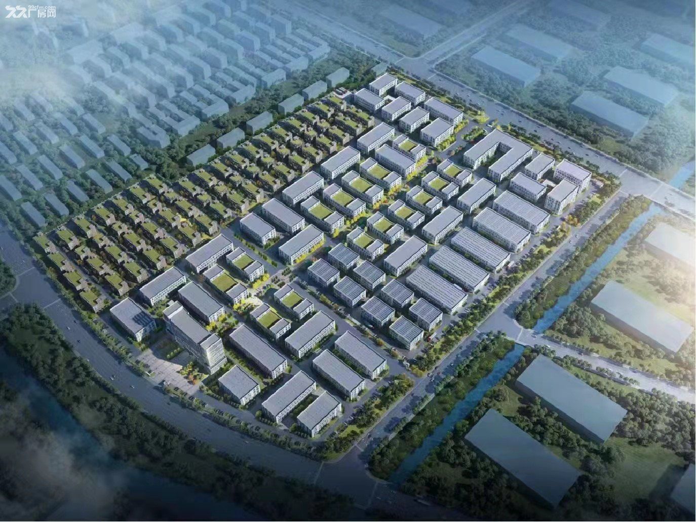 市面罕見極致挑高,鋼結構層高12.9米,框架結構首層8.1米,二三層5米-圖(1)