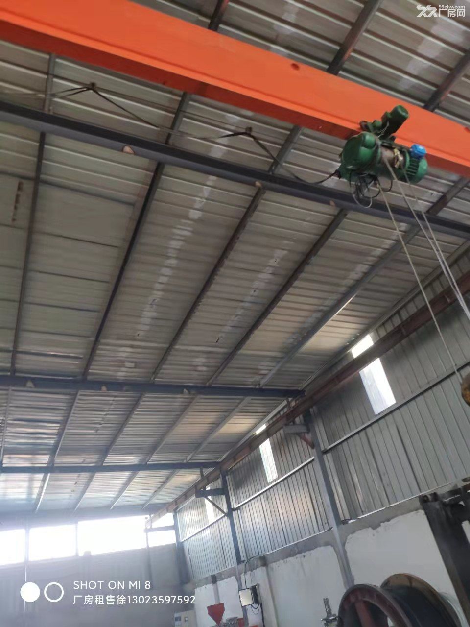 唐閘280平獨院廠房有2.8噸行車,麻雀雖小五臟俱全-圖(4)