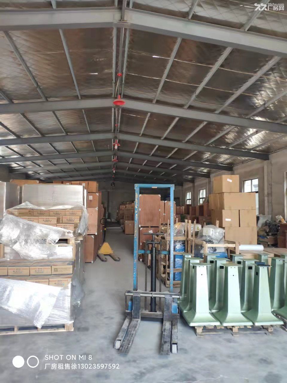 秦灶八里廟600平獨門獨院全單層廠房,離食品城近適合做倉儲-圖(3)