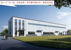 【稀有1層廠房】裝備制造企業(yè)之選，層高12米帶牛腿，可環(huán)評