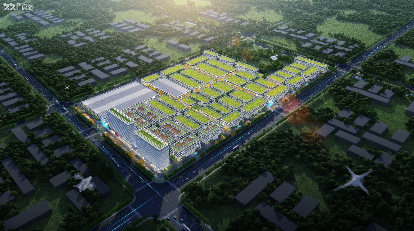 南通主城核心區域 獨棟/雙拼/三拼 ：單層、兩層、三層、三層半廠房出售-圖（1）