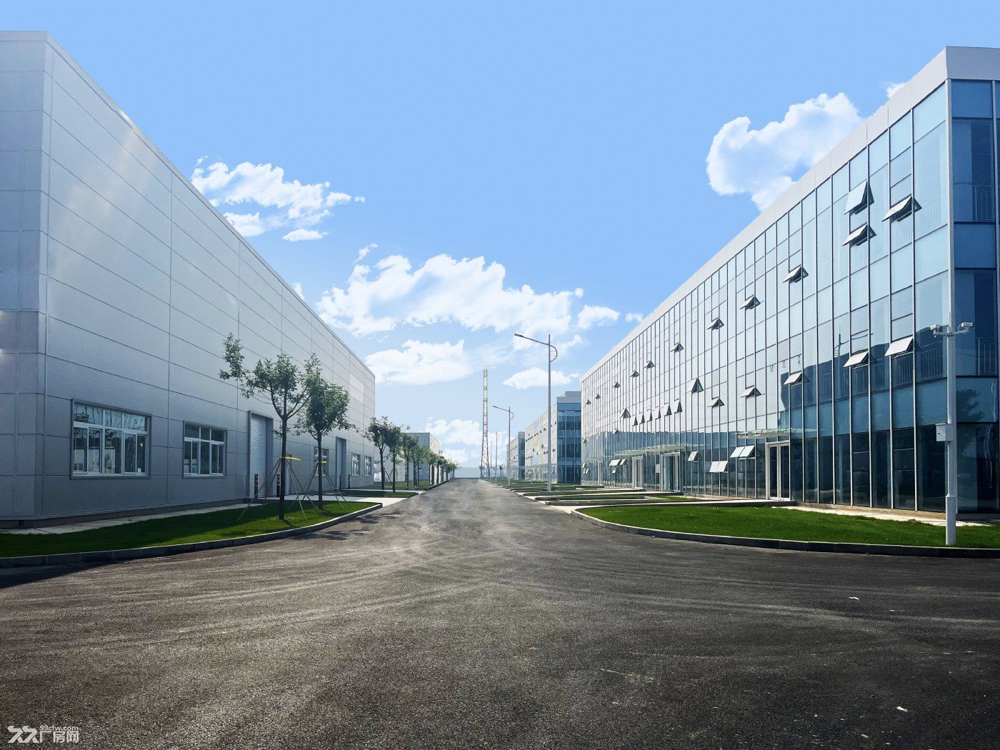 保定北轻钢火车头厂房出租,可办公生产,仓储物流,正规园区,手续齐全-图(2)