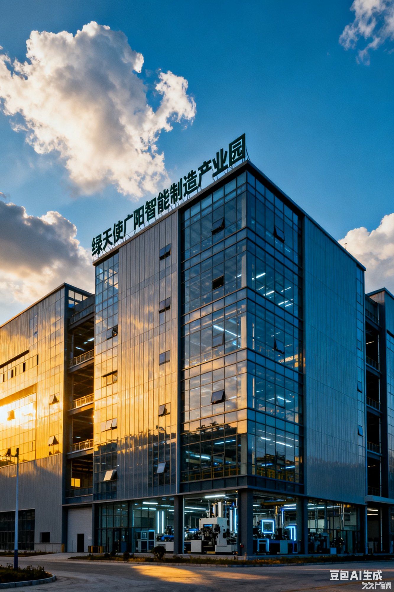 綠天使廣陽智能制造產業園出租出讓出售工業用地-圖（3）