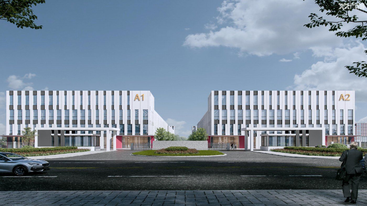 青年路地鐵口,獨棟產權廠房,1500平起售,可生產辦公-圖(2)