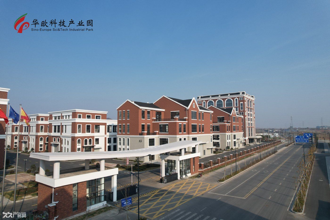 低碳園區(qū) 歐式建筑 標(biāo)準(zhǔn)廠房分割銷(xiāo)售-圖（2）