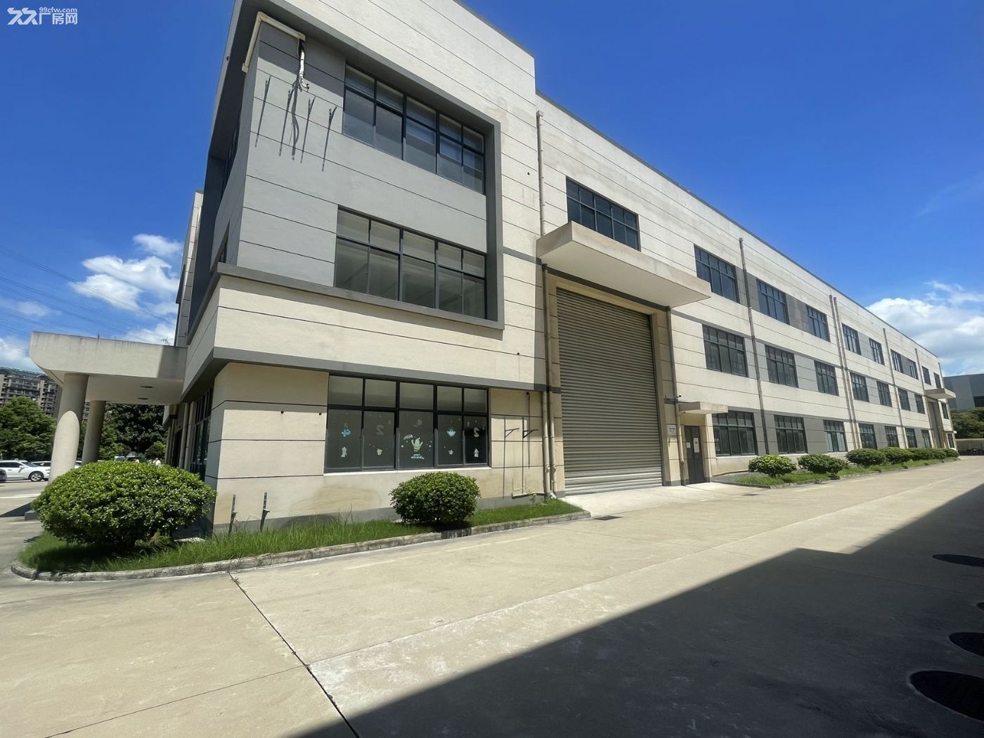 南通港閘區4626平新建精裝修獨棟可分租工業標準廠房-圖(1)