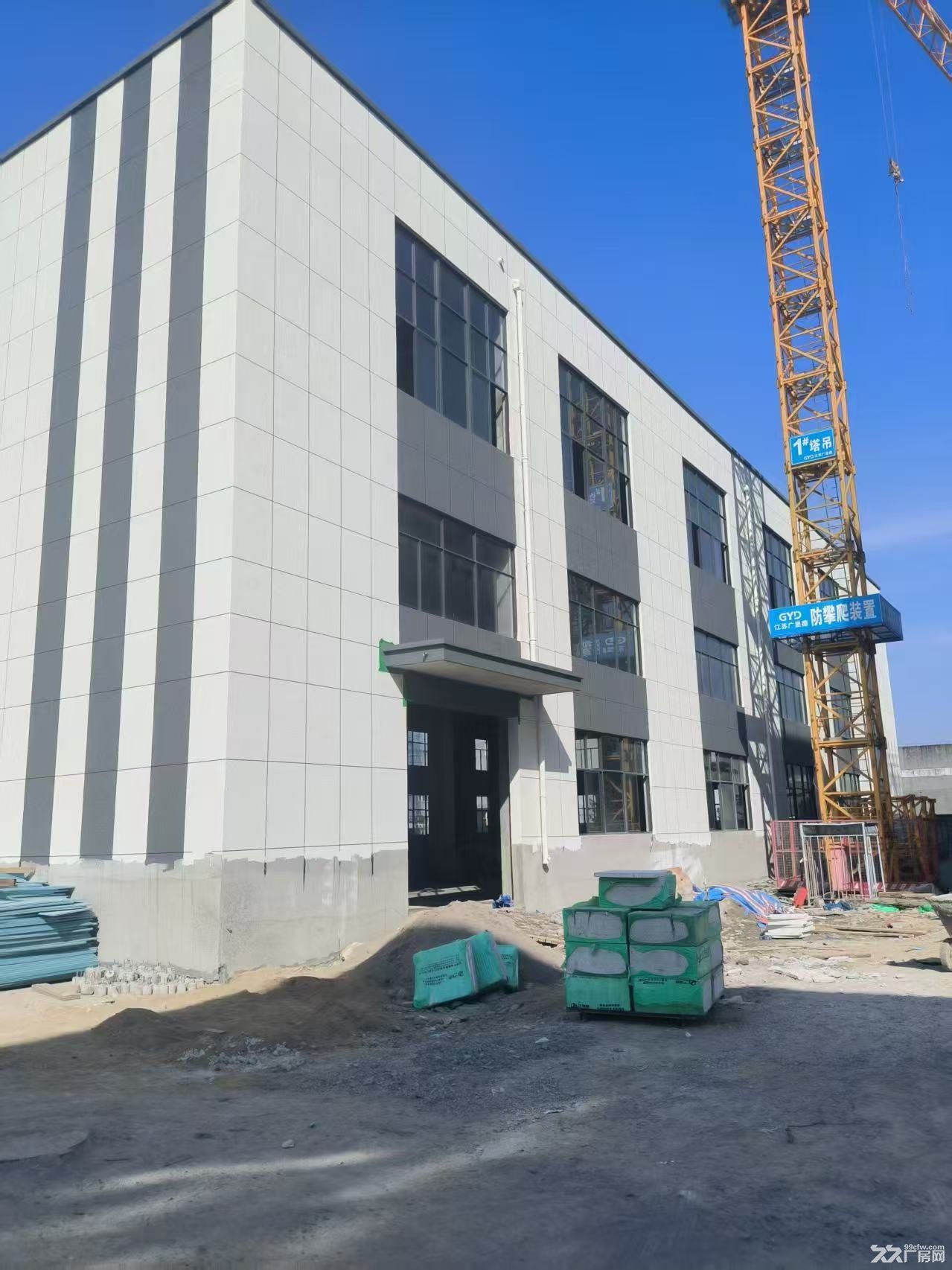 啟東廠房急售!獨棟、雙拼、三拼,兩層多層廠房 定制單層廠房面積1500平起-圖(6)