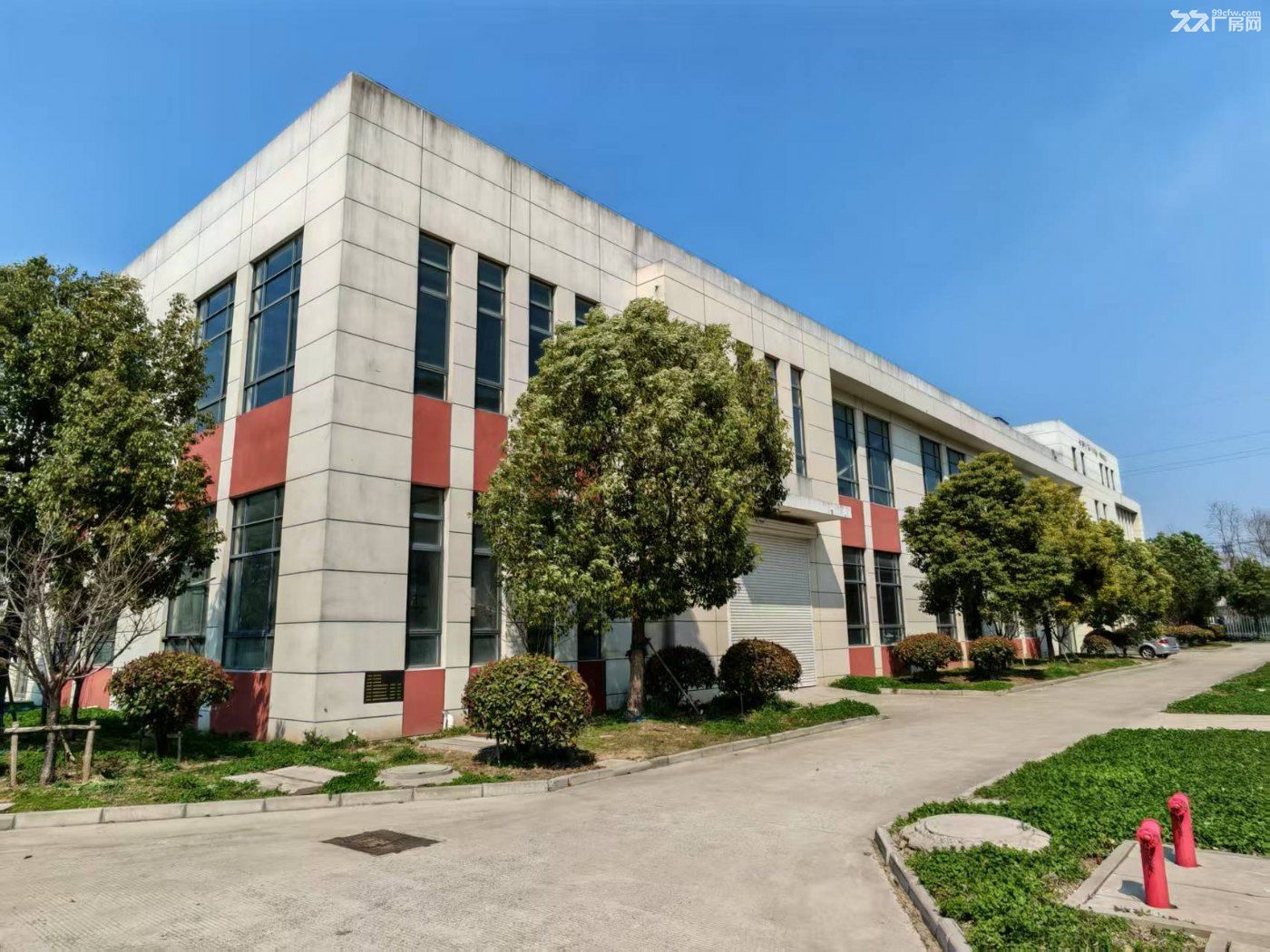 南通如東洋口港產業園單層鋼結構廠房招商,可分租,可環評-圖(1)