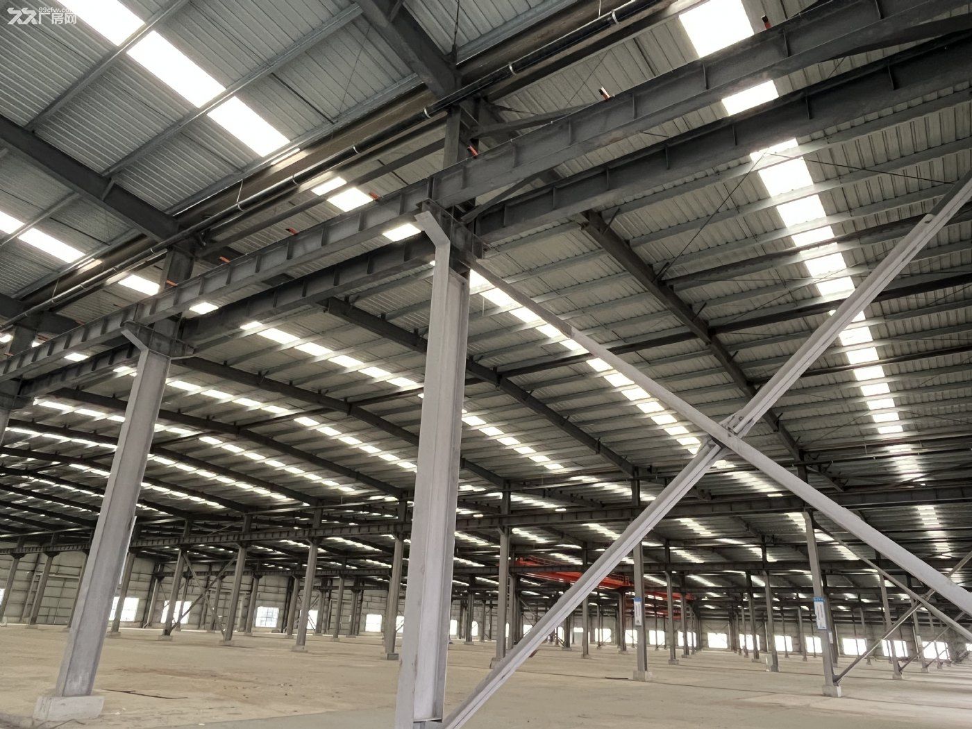 南通如東洋口港產業園單層鋼結構廠房招商,可分租,可環評-圖(2)